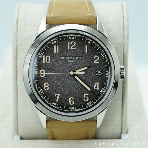 Patek PHILIPPE 5226G CALATRAVA WHITE GOLD CHARCOAL GRAY DIAL 2024 FULL SET