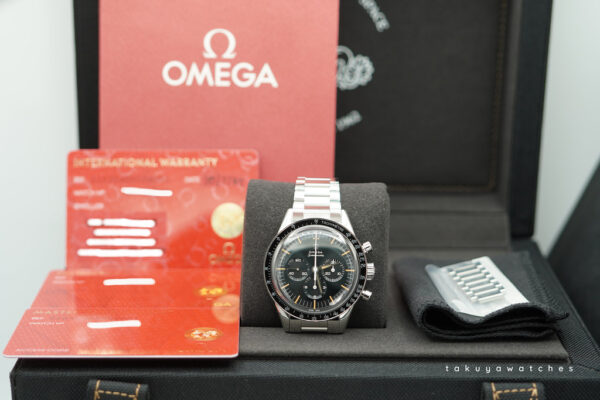 Omega SPEEDMASTER ANNIVERSARY SERIES FIRST OMEGA IN SPACE 2024 WARRANTY FULL SET - Image 2