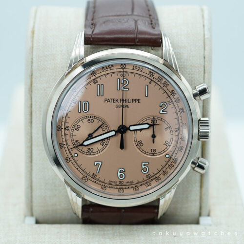Patek PHILIPPE 5172G CHRONOGRAPH 18K WHITE GOLD SALMON DIAL 2022 FULL SET
