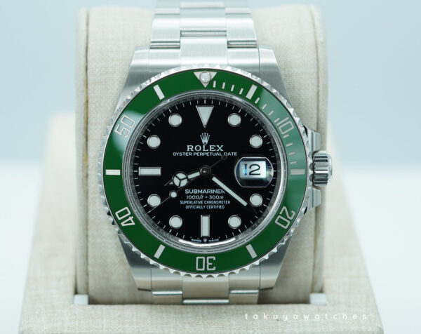 Rolex 126610LV SUBMARINER 41 GREEN MARK 2 BEZEL BLACK DIAL 2024 FULL SET