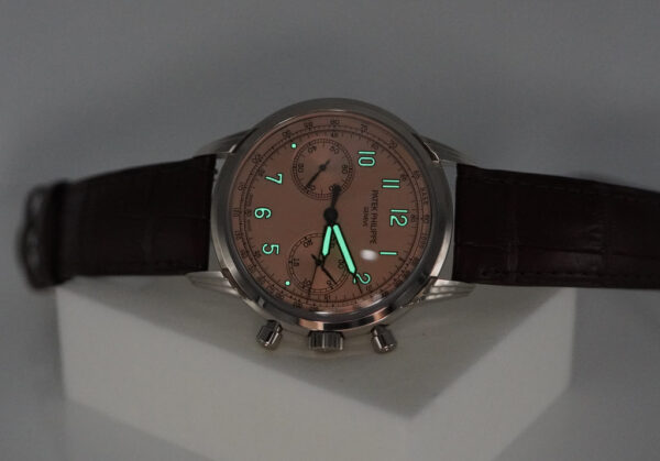 Patek PHILIPPE 5172G CHRONOGRAPH 18K WHITE GOLD SALMON DIAL 2022 FULL SET - Image 11