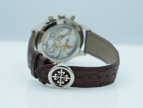 Patek PHILIPPE 5172G CHRONOGRAPH 18K WHITE GOLD SALMON DIAL 2022 FULL SET - Image 7