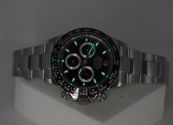 Rolex 116500LN COSMOGRAPH DAYTONA STEEL CERAMIC BEZEL BLACK DIAL 2023 FULL SET - Image 11