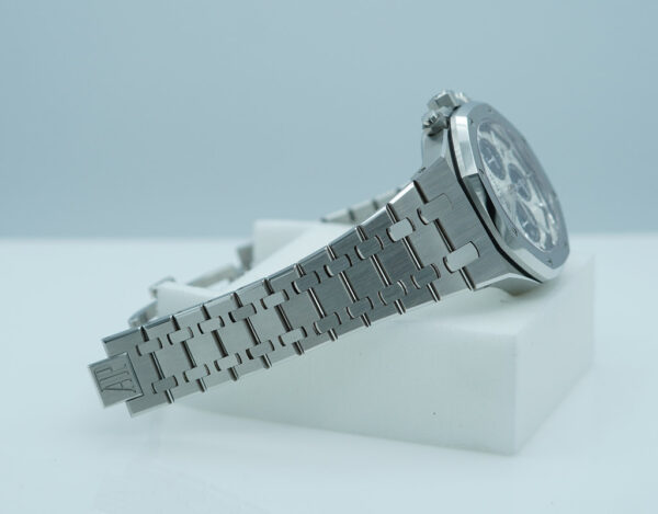 Audemars PIGUET ROYAL OAK CHRONO 26315ST BLUE SILVER DIAL 38MM 2022 FULL SET - Image 6