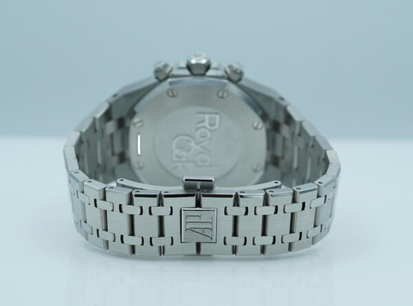 Audemars PIGUET ROYAL OAK CHRONO 26315ST BLUE SILVER DIAL 38MM 2022 FULL SET - Image 7
