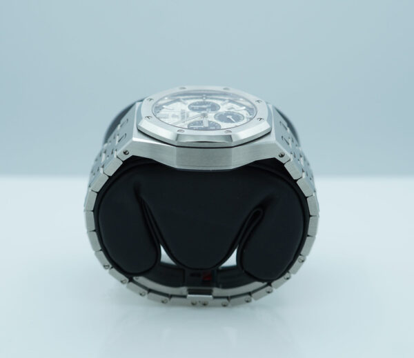 Audemars PIGUET ROYAL OAK CHRONO 26315ST BLUE SILVER DIAL 38MM 2022 FULL SET - Image 3