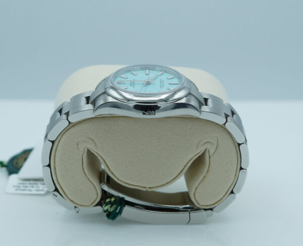 BRAND NEW Rolex 277200 OYSTER PERPETUAL TIFFANY TURQUOISE DIAL 2025 STICKERS FULL SET - Image 4