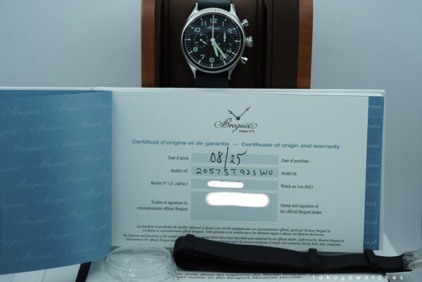 BRAND NEW Breguet 2057ST TYPE 20 CHRONOGRAPH 42MM 2025 WARRANTY FULL SET - Image 2