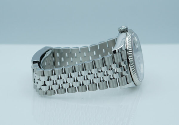 Rolex 126234 DATEJUST 36 FLUTED BEZEL BLACK DIAL JUBILEE BAND 2025 FULL SET - Image 5