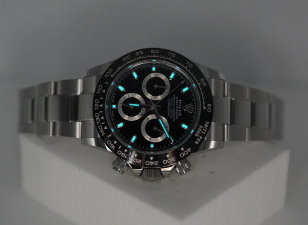 Rolex 116500LN COSMOGRAPH DAYTONA STEEL CERAMIC BEZEL BLACK DIAL 2023 FULL SET - Image 11