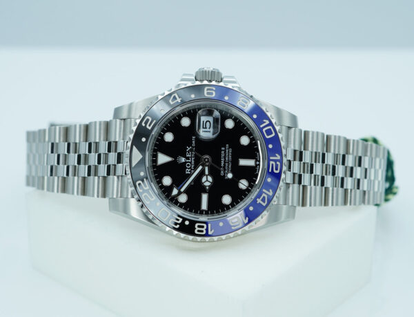 BRAND NEW Rolex 126710BLNR GMT MASTER 2 BLACK BLUE BEZEL JUBILEE BAND 2025 FULL SET - Image 10