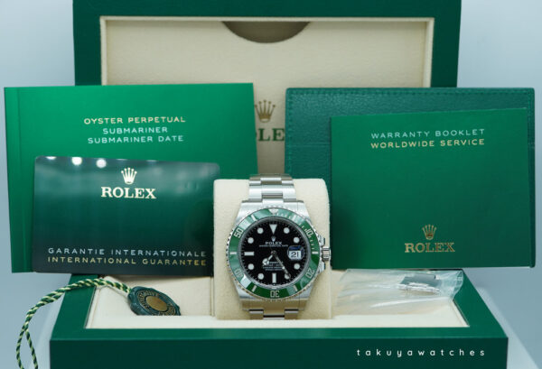 Rolex 126610LV SUBMARINER 41 GREEN MARK 2 BEZEL BLACK DIAL 2024 FULL SET - Image 2
