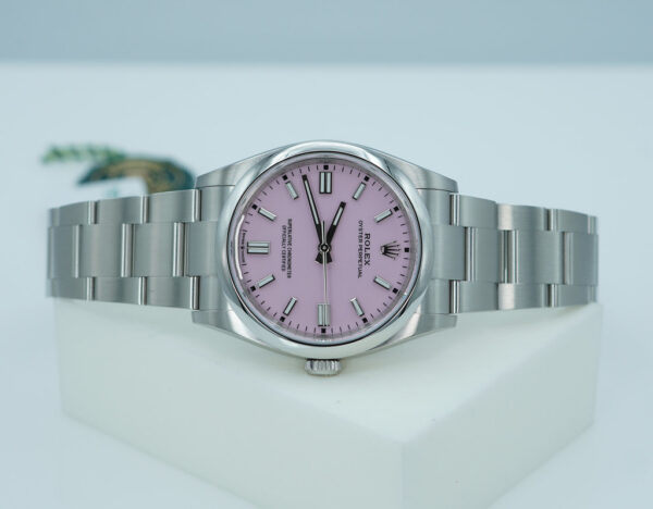 BRAND NEW Rolex 126000 OYSTER PERPETUAL 36 CANDY PINK DIAL 2025 FULL SET - Image 9