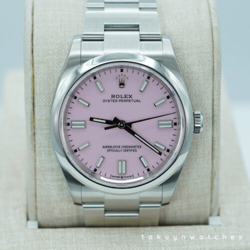 BRAND NEW Rolex 126000 OYSTER PERPETUAL 36 CANDY PINK DIAL 2025 FULL SET