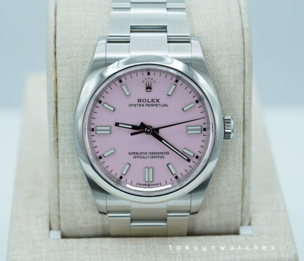 BRAND NEW Rolex 126000 OYSTER PERPETUAL 36 CANDY PINK DIAL 2025 FULL SET