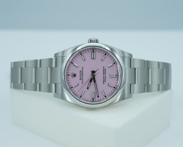 BRAND NEW Rolex 126000 OYSTER PERPETUAL 36 CANDY PINK DIAL 2025 FULL SET - Image 10