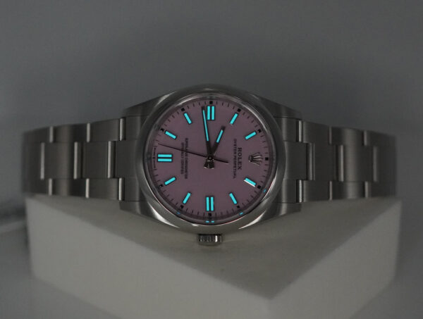 BRAND NEW Rolex 126000 OYSTER PERPETUAL 36 CANDY PINK DIAL 2025 FULL SET - Image 11
