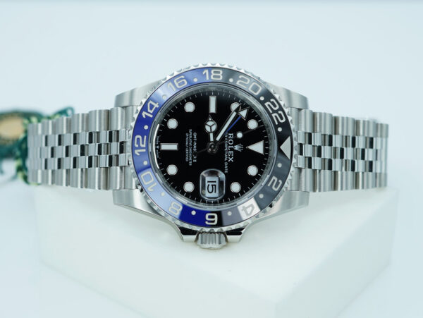 BRAND NEW Rolex 126710BLNR GMT MASTER 2 BLACK BLUE BEZEL JUBILEE BAND 2025 FULL SET - Image 9