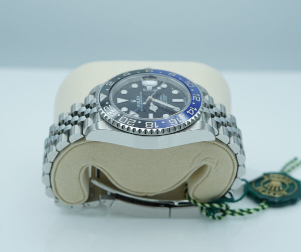 BRAND NEW Rolex 126710BLNR GMT MASTER 2 BLACK BLUE BEZEL JUBILEE BAND 2025 FULL SET - Image 4
