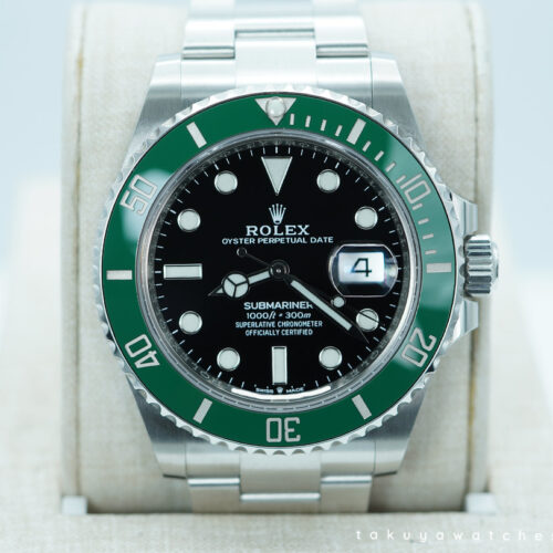 Rolex 126610LV SUBMARINER 41 GREEN MARK 1 BEZEL 2021 WARRANTY FULL SET
