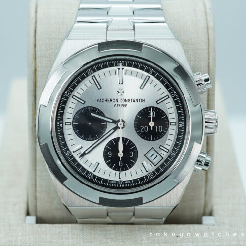 Vacheron CONSTANTIN OVERSEAS CHRONOGRAPH 5520V PANDA DIAL 2024 NEW MODEL FULL SET