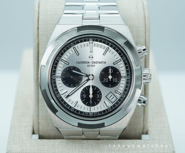 Vacheron CONSTANTIN OVERSEAS CHRONOGRAPH 5520V PANDA DIAL 2024 NEW MODEL FULL SET