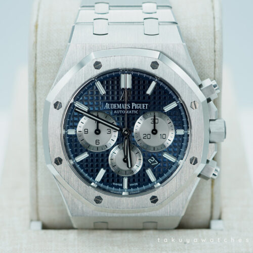 Audemars PIGUET ROYAL OAK CHRONOGRAPH BLUE DIAL 26331ST FULL SET