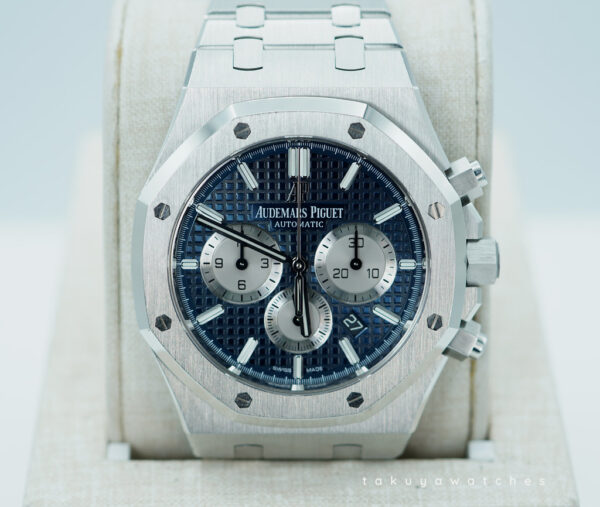 Audemars PIGUET ROYAL OAK CHRONOGRAPH BLUE DIAL 26331ST FULL SET