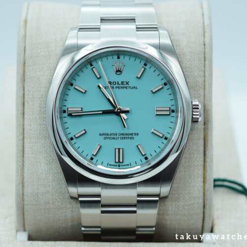 BRAND NEW Rolex 126000 OYSTER PERPETUAL 36 TIFFANY TURQUOISE DIAL 2025 FULL SET