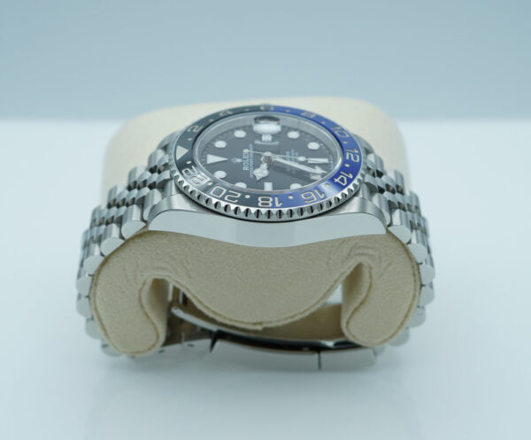 Rolex 126710BLNR GMT MASTER 2 BLACK BLUE BEZEL JUBILEE 2024 WARRANTY FULL SET - Image 3