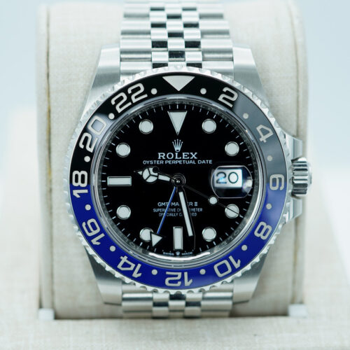Rolex 126710BLNR GMT MASTER 2 BLACK BLUE BEZEL JUBILEE 2024 WARRANTY FULL SET