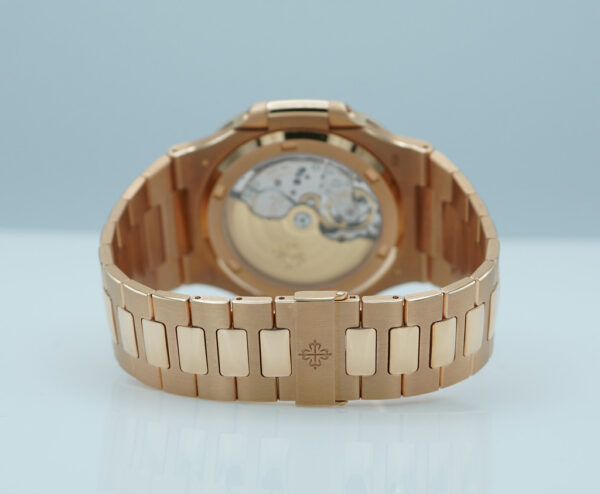Patek PHILIPPE NAUTILUS 5711/1R ROSE GOLD BROWN DIAL 2021 NEW MOVEMENT FULL SET - Image 7
