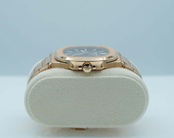 Patek PHILIPPE NAUTILUS 5711/1R ROSE GOLD BROWN DIAL 2021 NEW MOVEMENT FULL SET - Image 3