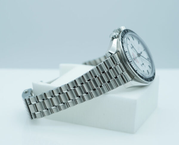 Omega SPEEDMASTER PROFESSIONAL MOONWATCH 3861 WHITE DIAL 2025 WARRANTY FULL SET - Image 6