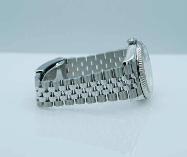 Rolex 126234 DATEJUST 36 FLUTED BEZEL SILVER DIAL JUBILEE BAND 2025 WARRANTY FULL SET - Image 6