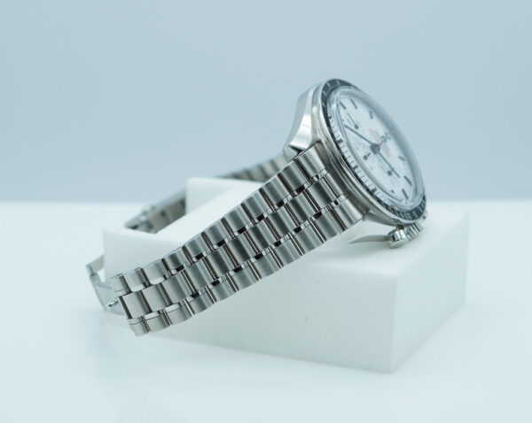 Omega SPEEDMASTER PROFESSIONAL MOONWATCH 3861 WHITE DIAL 2025 WARRANTY FULL SET - Image 5