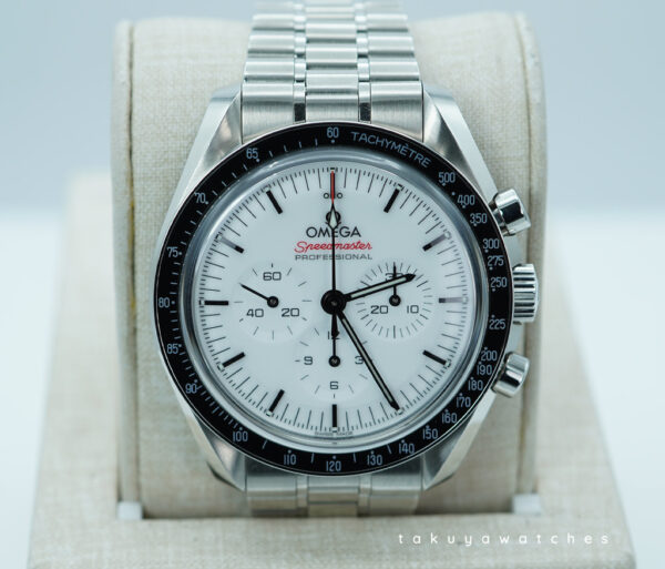 Omega SPEEDMASTER PROFESSIONAL MOONWATCH 3861 WHITE DIAL 2025 WARRANTY FULL SET