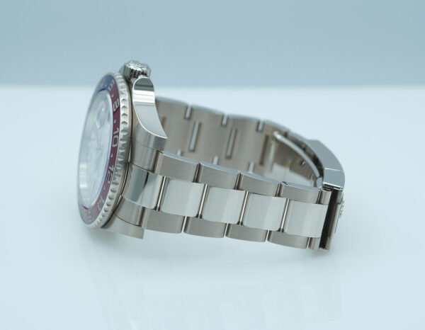 Rolex 126719BLRO GMT MASTER 2 WHITE GOLD PEPSI METEORITE DIAL 2022 WARRANTY FULL SET - Image 6