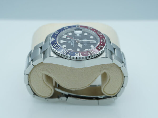 Rolex 126710BLRO PEPSI GMT MASTER II RED BLUE BEZEL 2022 WARRANTY FULL SET - Image 4