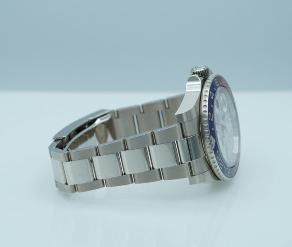 Rolex 126719BLRO GMT MASTER 2 WHITE GOLD PEPSI METEORITE DIAL 2022 WARRANTY FULL SET - Image 5