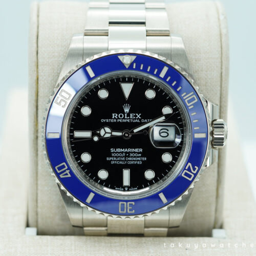 Rolex 126619LB SUBMARINER 41 18K WHITE GOLD BLUE BEZEL 2024 WARRANTY FULL SET