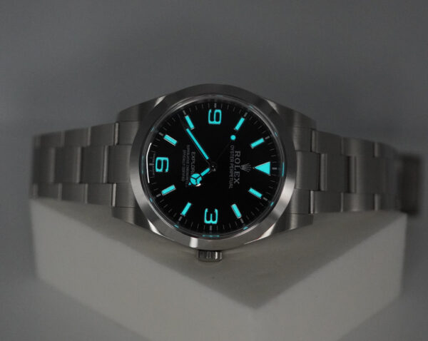 Rolex 214270 EXPLORER FULL LUME DIAL 39MM 2019 FULL SET - Image 11