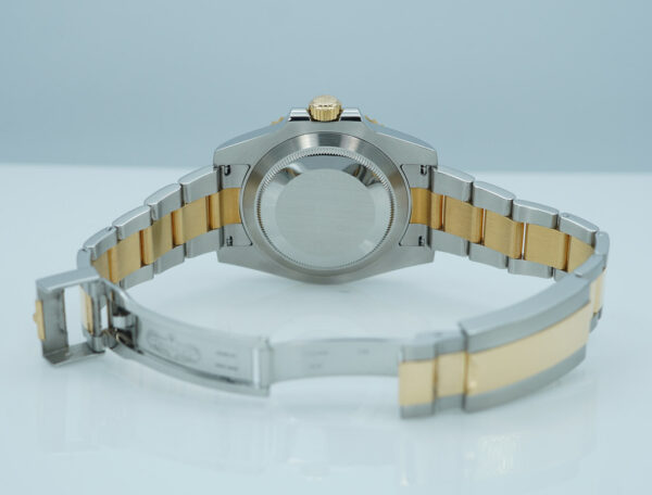 Rolex 116613LB SUBMARINER BLUESY 18K YELLOW GOLD STEEL FLAT BLUE DIAL 2012 FULL SET - Image 8