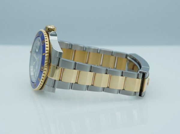 Rolex 116613LB SUBMARINER BLUESY 18K YELLOW GOLD STEEL FLAT BLUE DIAL 2012 FULL SET - Image 5