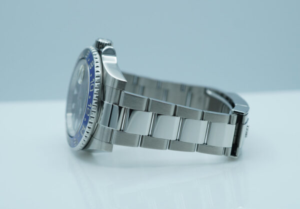 Rolex 116710BLNR GMT MASTER 2 BLACK BLUE CERAMIC BEZEL BATMAN 2013 BOXES PAPERS - Image 5