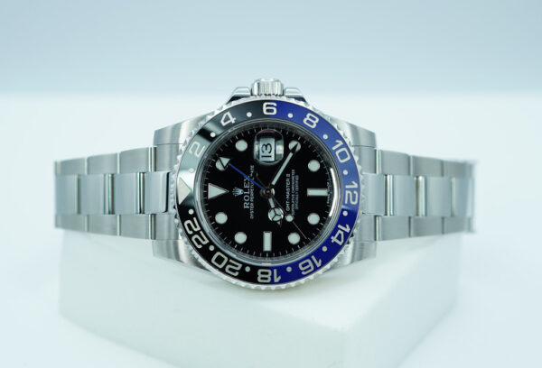Rolex 116710BLNR GMT MASTER 2 BLACK BLUE CERAMIC BEZEL BATMAN 2013 BOXES PAPERS - Image 10