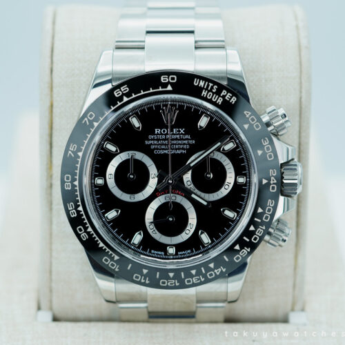 Rolex 116500LN COSMOGRAPH DAYTONA STEEL CERAMIC BEZEL BLACK DIAL 2024 WARRANTY FULL SET