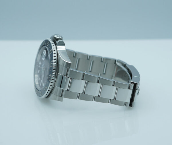 Rolex 126710GRNR GMT MASTER II BLACK GREY BEZEL OYSTER BAND 2024 WARRANTY FULL SET - Image 6