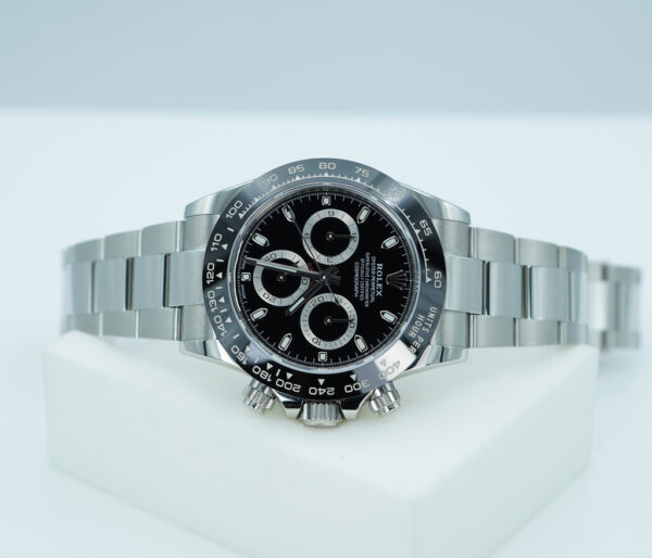 Rolex 116500LN COSMOGRAPH DAYTONA STEEL CERAMIC BEZEL BLACK DIAL 2024 WARRANTY FULL SET - Image 9
