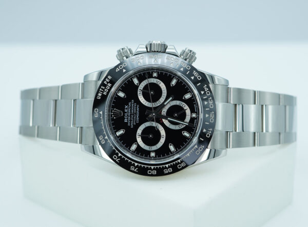 Rolex 116500LN COSMOGRAPH DAYTONA STEEL CERAMIC BEZEL BLACK DIAL 2024 WARRANTY FULL SET - Image 10